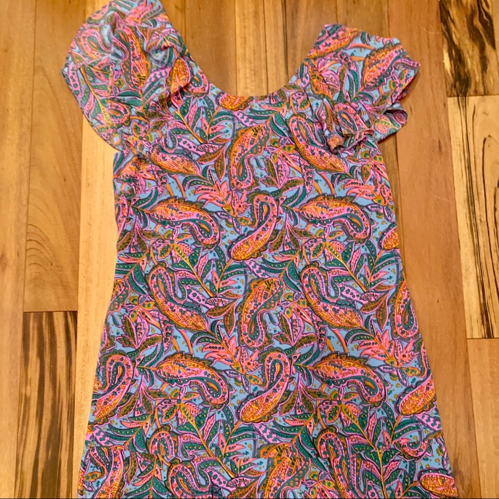 J. Crew ruffle hem dress